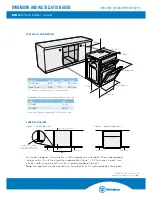 Предварительный просмотр 4 страницы Westinghouse GON474 Dimension And Installation Manual