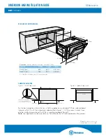 Предварительный просмотр 6 страницы Westinghouse GON474 Dimension And Installation Manual