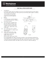 Preview for 6 page of Westinghouse HT351G12 Instruction Manual