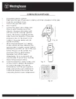 Preview for 8 page of Westinghouse HT351G12 Instruction Manual