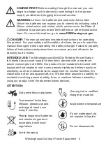 Предварительный просмотр 3 страницы Westinghouse iGen300s User Manual