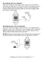 Предварительный просмотр 11 страницы Westinghouse iGen300s User Manual