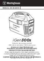 Предварительный просмотр 16 страницы Westinghouse iGen300s User Manual