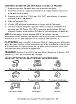 Предварительный просмотр 39 страницы Westinghouse iGen300s User Manual