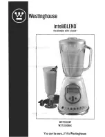 Westinghouse intelliBLEND WST2000BLK Instructions Manual preview