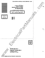 Предварительный просмотр 27 страницы Westinghouse IQ DATA User Manual