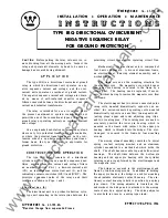 Предварительный просмотр 143 страницы Westinghouse IRV Instructions Manual