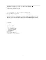 Preview for 2 page of Westinghouse IWB-PC02 User Manual