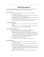 Preview for 3 page of Westinghouse IWB-PC02 User Manual