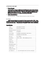 Preview for 5 page of Westinghouse IWB-PC02 User Manual