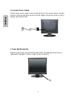 Preview for 11 page of Westinghouse L1928NV - 19" LCD Monitor User Manual