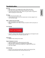 Preview for 22 page of Westinghouse L1928NV - 19" LCD Monitor User Manual