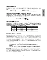 Предварительный просмотр 4 страницы Westinghouse L1975NW - 19" LCD Monitor User Manual