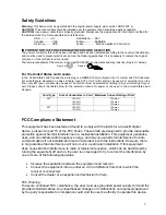 Предварительный просмотр 6 страницы Westinghouse LCM-17v2 User Manual