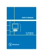 Preview for 1 page of Westinghouse LCM - 19v1 User Manual