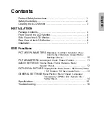 Preview for 2 page of Westinghouse LCM-27w4 - Widescreen High Definition HD Grade User Manual