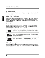 Предварительный просмотр 10 страницы Westinghouse LD-425 Series User Manual