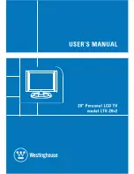 Preview for 1 page of Westinghouse LTV-20V2 User Manual