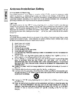 Preview for 5 page of Westinghouse LTV-27W1 User Manual