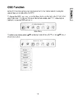 Preview for 16 page of Westinghouse LTV-27W1 User Manual