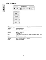 Preview for 19 page of Westinghouse LTV-27W1 User Manual