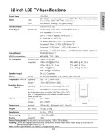 Preview for 23 page of Westinghouse LTV-27w2 User Manual