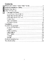 Preview for 3 page of Westinghouse LTV-32w6 - HD - 32" LCD TV User Manual