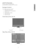 Preview for 8 page of Westinghouse LTV-32w6 - HD - 32" LCD TV User Manual