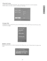 Preview for 30 page of Westinghouse LTV-32w6 - HD - 32" LCD TV User Manual