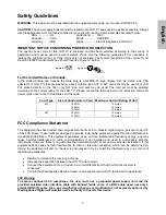 Предварительный просмотр 5 страницы Westinghouse LTV30W2 - 30" LCD TV User Manual