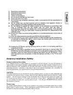 Preview for 5 page of Westinghouse LVM-42w2 User Manual