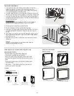 Предварительный просмотр 15 страницы Westinghouse MKRN13FWAWB Owner'S Manual