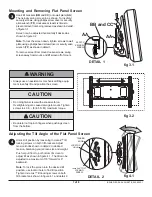 Предварительный просмотр 7 страницы Westinghouse MT150 TILT Installation And Assembly Manual