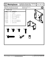 Westinghouse MT25 TILT Install Manual предпросмотр