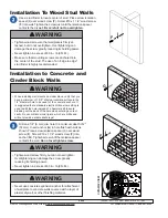 Preview for 2 page of Westinghouse MT50 THIN Install Manual