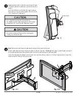 Предварительный просмотр 8 страницы Westinghouse MT80 ARM20 Installation And Assembly Manual