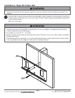 Предварительный просмотр 4 страницы Westinghouse MT80 THIN Installation And Assembly Manual