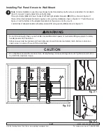 Предварительный просмотр 6 страницы Westinghouse MT80 TILT Installation And Assembly Manual