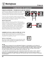 Предварительный просмотр 36 страницы Westinghouse NCCO1702 Operation Manual