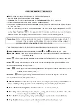 Предварительный просмотр 4 страницы Westinghouse OG18KRS-CG Instruction Manual