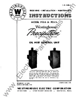 Westinghouse P0-6 Instructions Manual preview