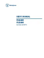 Westinghouse P2650HR - Pro - 26" LCD TV User Manual preview