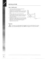 Предварительный просмотр 6 страницы Westinghouse PAK804W User'S Manual And Installation Instructions