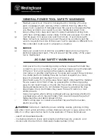 Preview for 4 page of Westinghouse PT10475 Instruction Manual