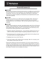 Preview for 7 page of Westinghouse PT20370 Instruction Manual