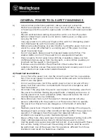 Preview for 3 page of Westinghouse PT20584 Instruction Manual