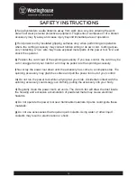 Preview for 4 page of Westinghouse PT50350 Instruction Manual