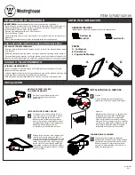 Preview for 3 page of Westinghouse Q75AD1425-06 Quick Start Manual