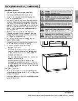 Предварительный просмотр 3 страницы Westinghouse QR0343 Owner'S Manual