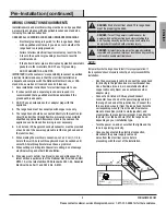 Предварительный просмотр 9 страницы Westinghouse QR0343 Owner'S Manual